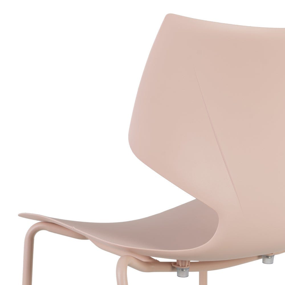 lolahome Pack de 4 sillas mariposa de polipropileno