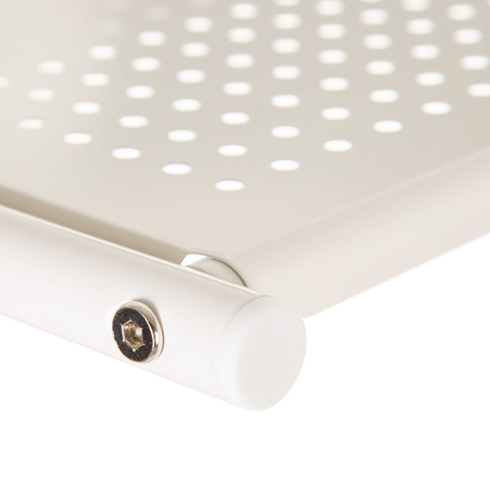 lolahome Perchero escalera metálico blanco de 155cm