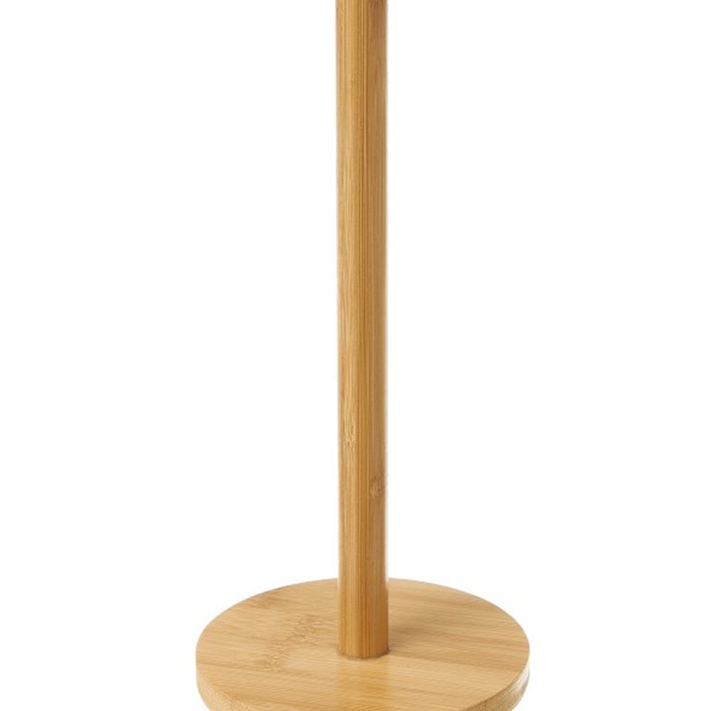 Lolahome Portarrollos De Cocina De Bambú Natural De Ø 12x33 Cm