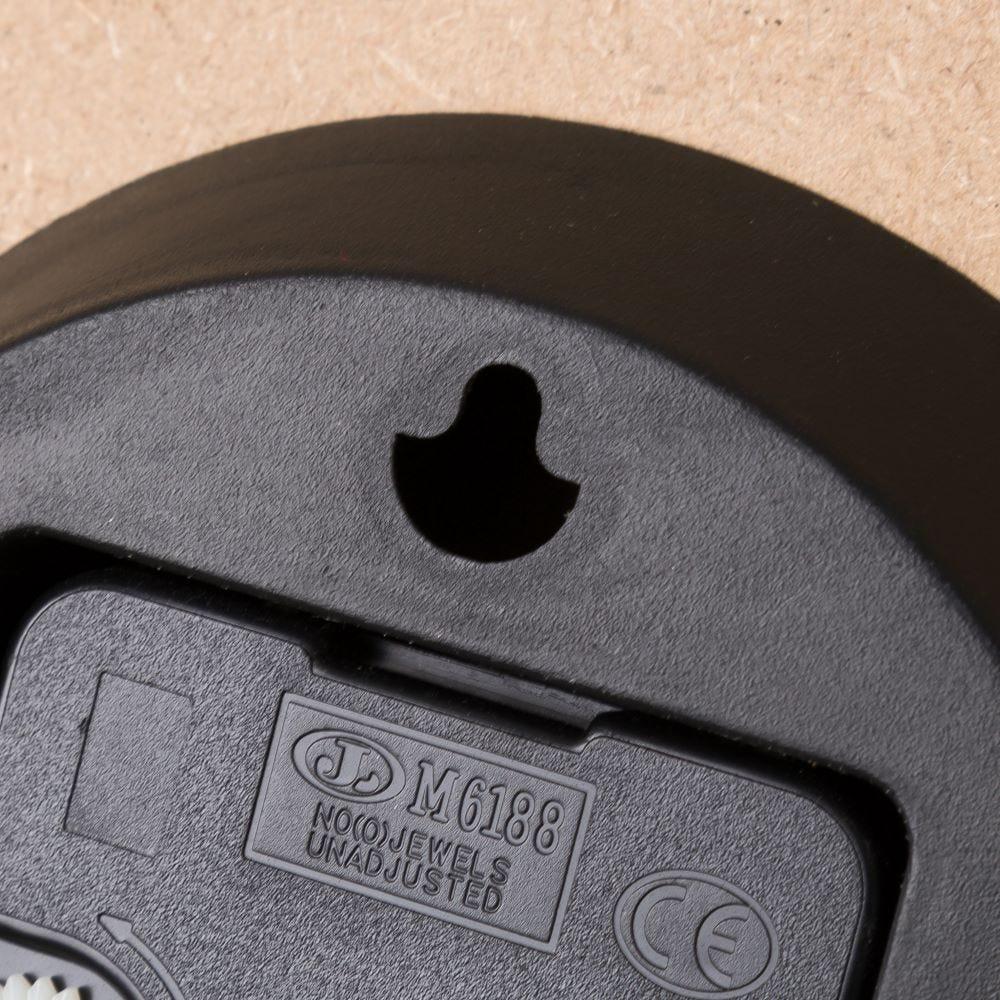 Lolahome Reloj De Pared Nórdico Beige De Madera De 33 Cm