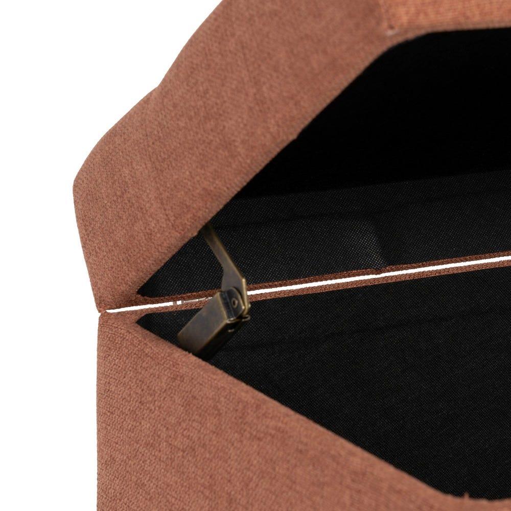 Lolahome Set De 2 Banquetas Baúl Tapizadas Con Capitoné