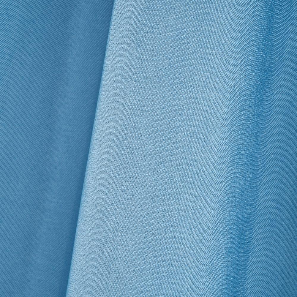 Lolahome Set De 2 Cortinas Lisas Azules De Tela De Loneta De 140x260 Cm