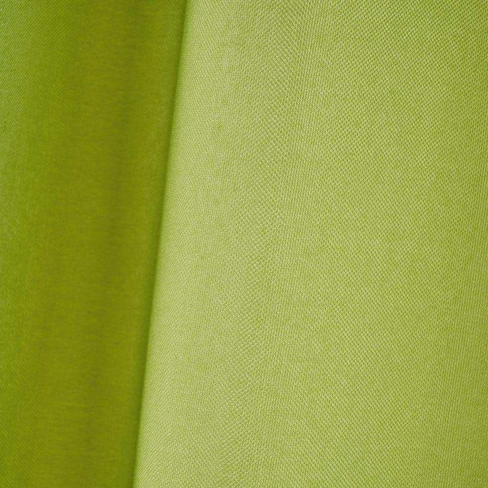 Lolahome Set De 2 Cortinas Lisas Verdes De Tela De Loneta De 140x260 Cm