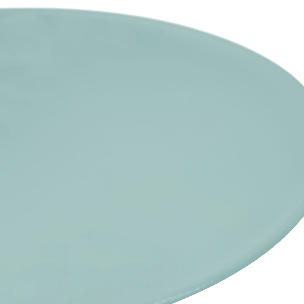 Lolahome Set De 2 Mesa Auxiliares Auxiliaresrosa Y Azul