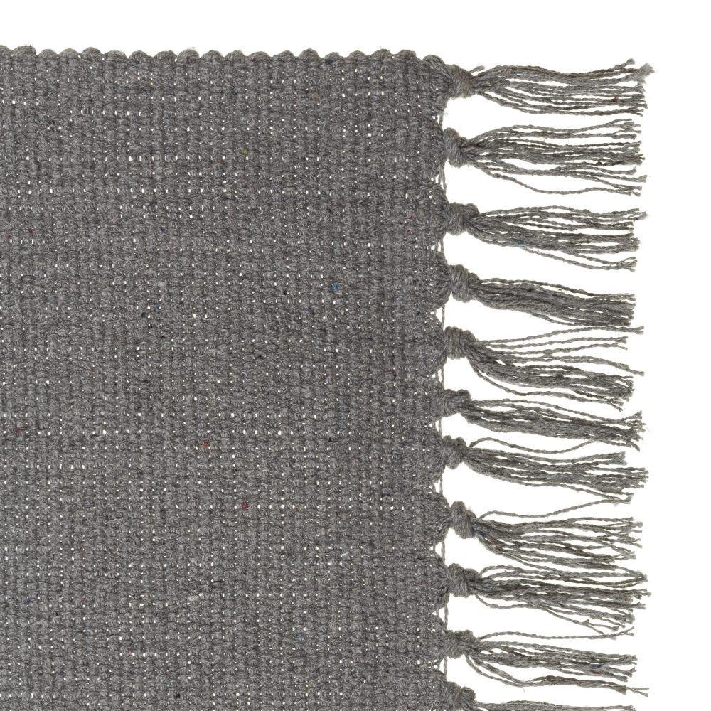 Lolahome Set De 3 Alfombras De Flecos De Algodón Natural De 50x80 Cm