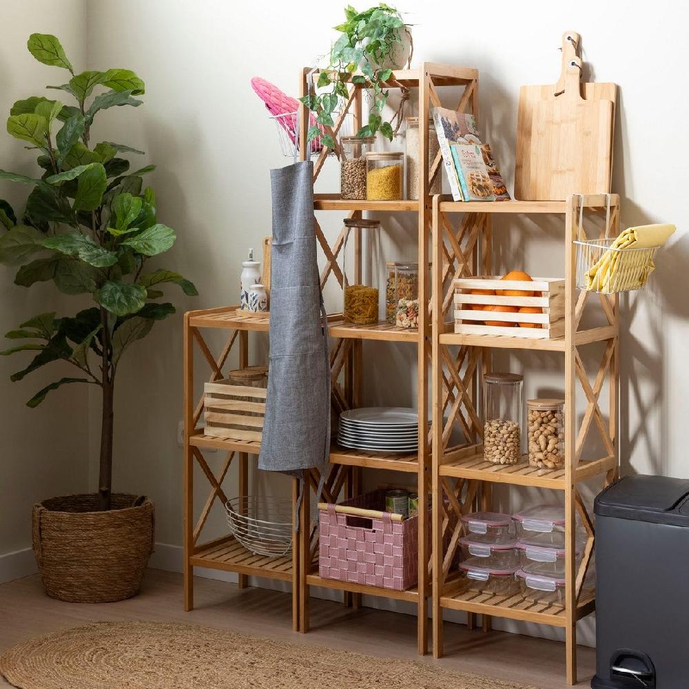 Lolahome Set De 3 Cestas De Polipropileno Rosas Trenzadas