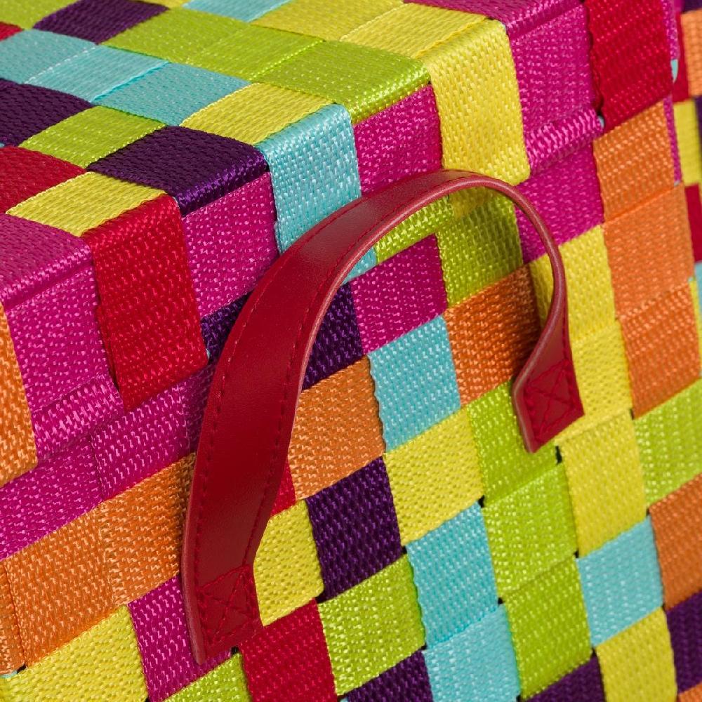 Lolahome Set De 3 Cestos De Ropa Trenzados De Polipropileno Multicolor