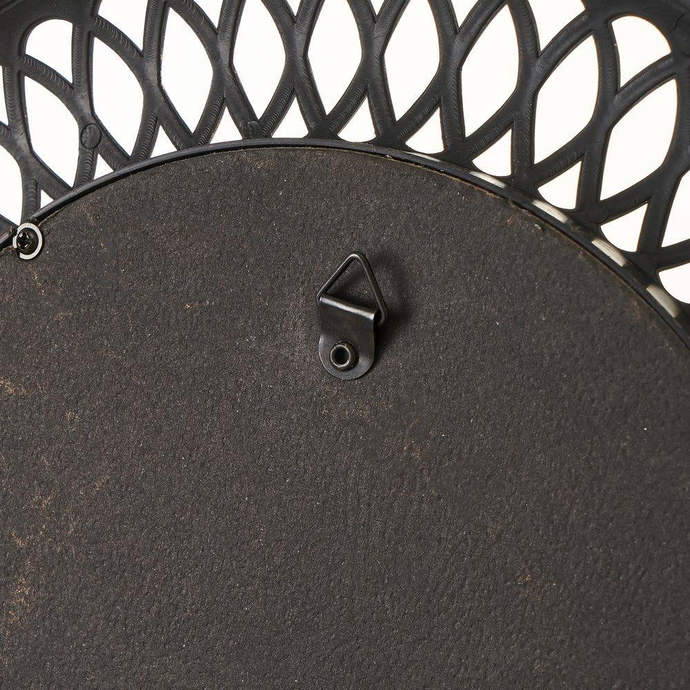 Lolahome Set De 3 Espejos De Cenefa Oro Envejecido De Cristal Y Plástico