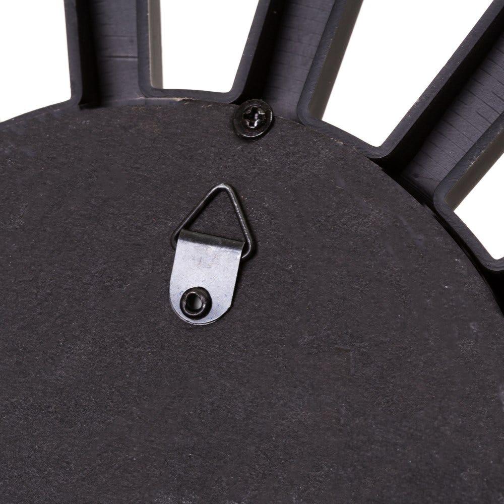 Lolahome Set De 3 Espejos De Pared Plateados De PVC De Ø 25 Cm