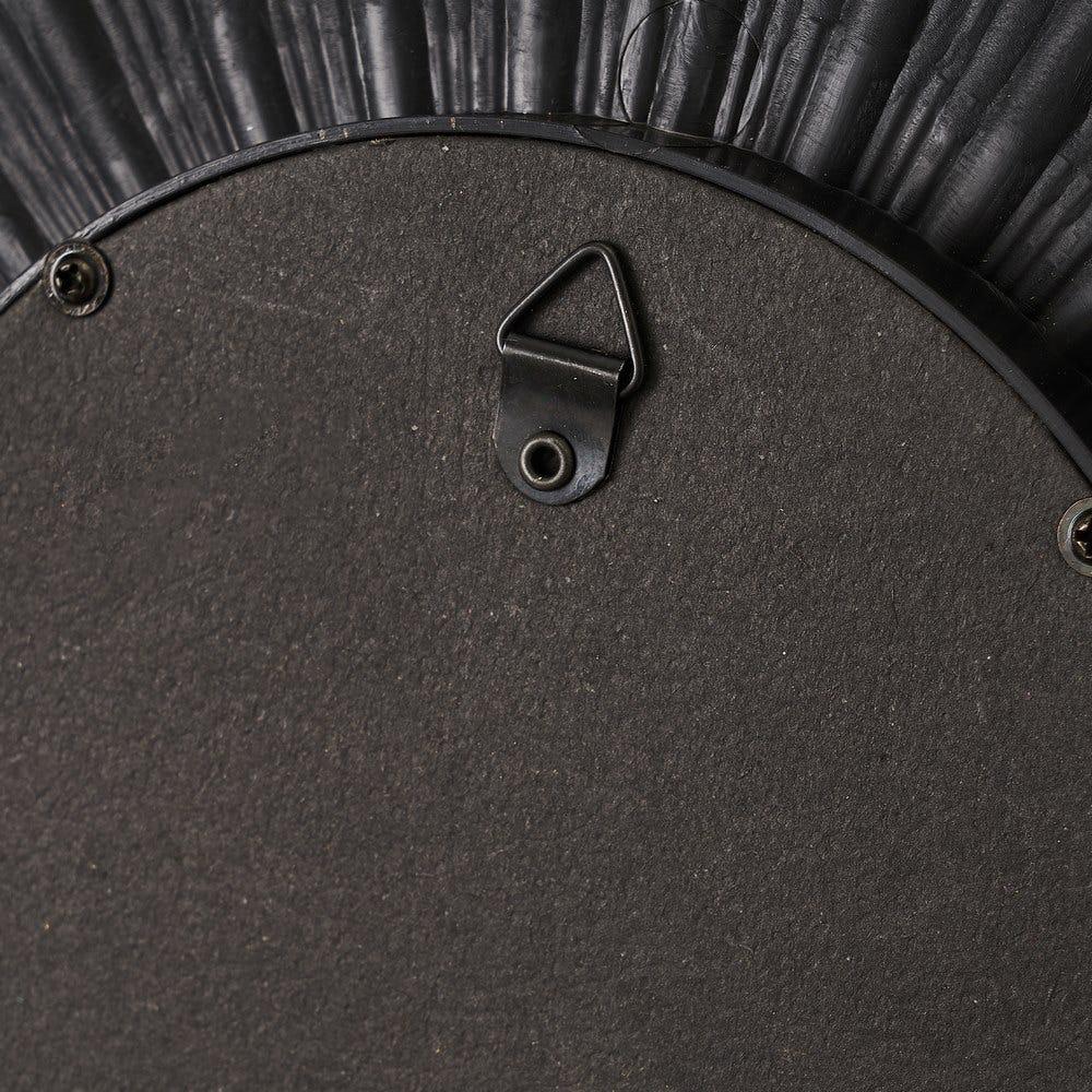 Lolahome Set De 3 Espejos De Rayas Oro Envejecido De Cristal Y Plástico