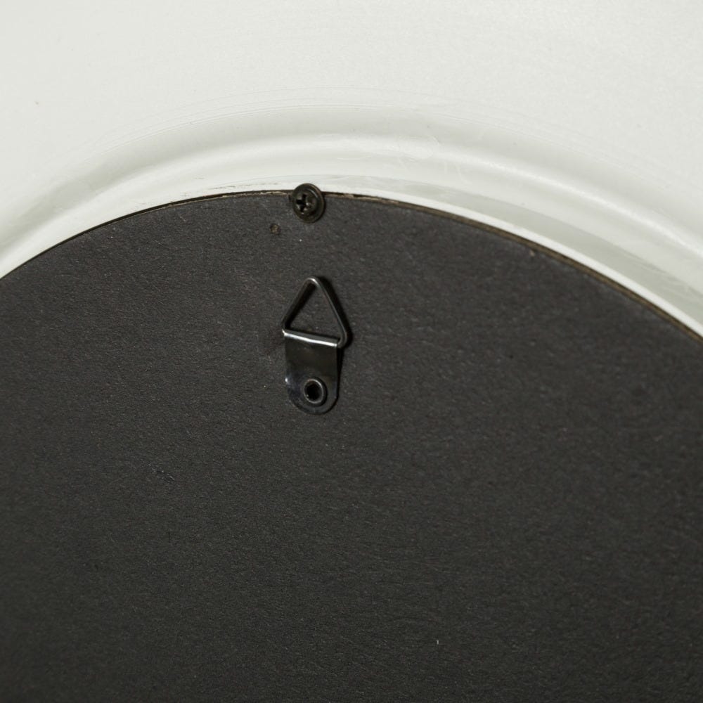 Lolahome Set De 3 Espejos Envejecidos Blancos Y Dorados Con Moldura PP