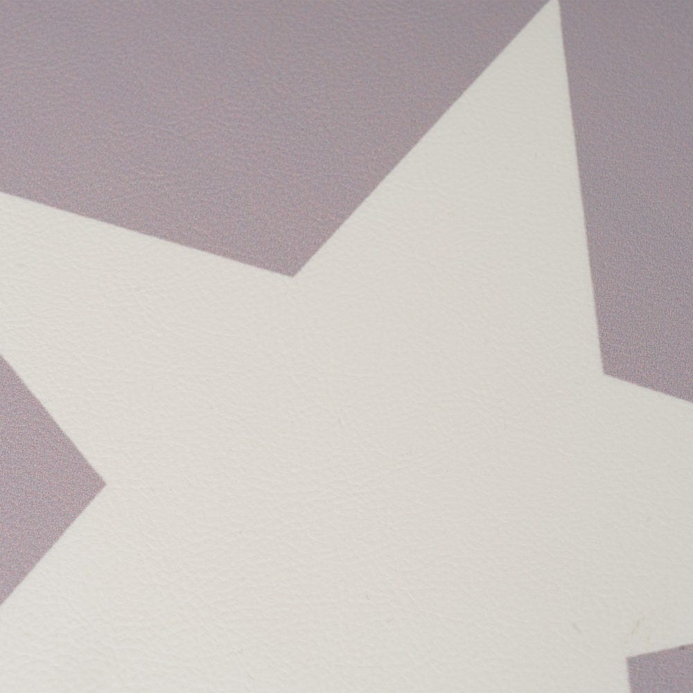 Lolahome Set De 3 Puffs Baúl Con Estrella De Polipiel