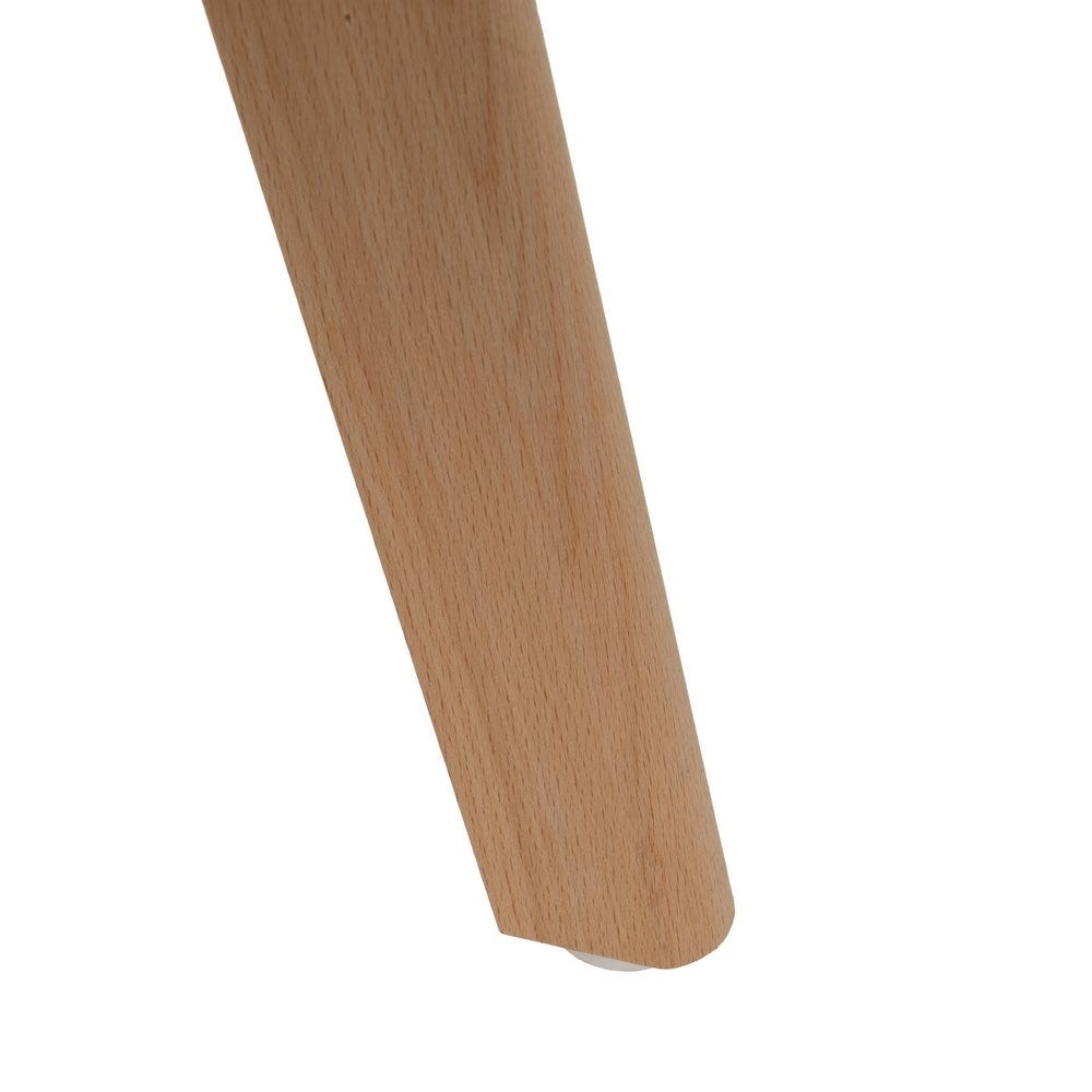 Lolahome Set De 4 Sillas De Comedor Con Cojín De Polipiel De Madera De 48x57x82 Cm