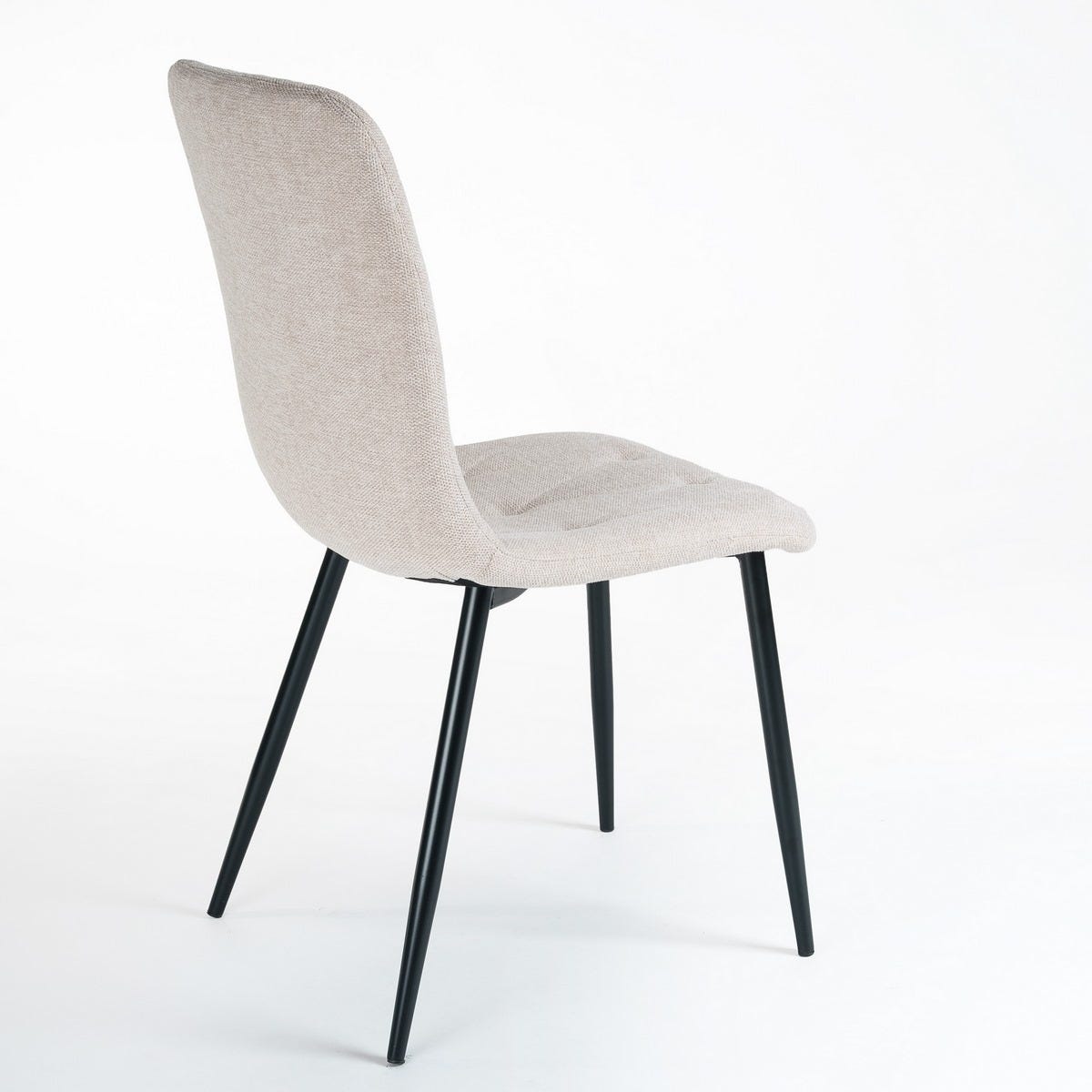 Lolahome Silla De Comedor Lina Rombos Tapizada En Lino