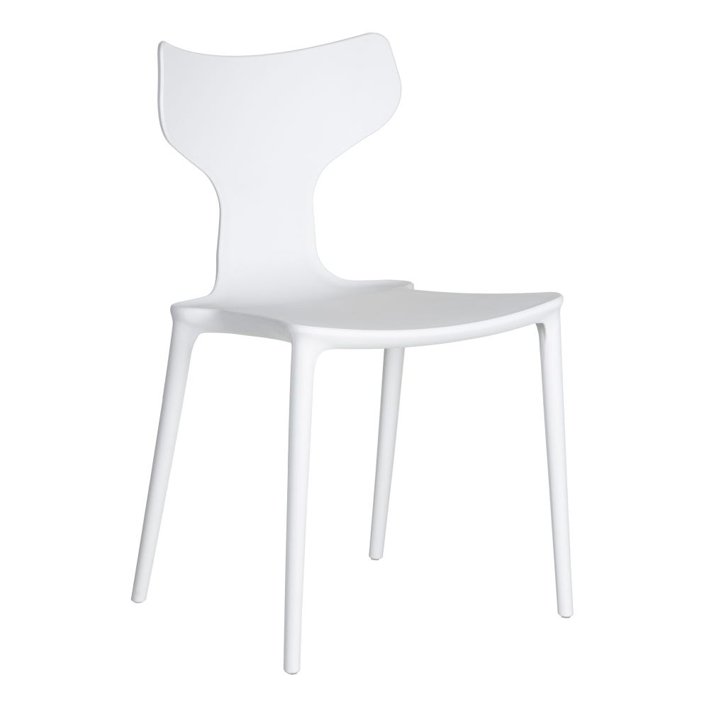 Lolahome Silla De Comedor Mariposa De Polipropileno De 47x41x83 Cm
