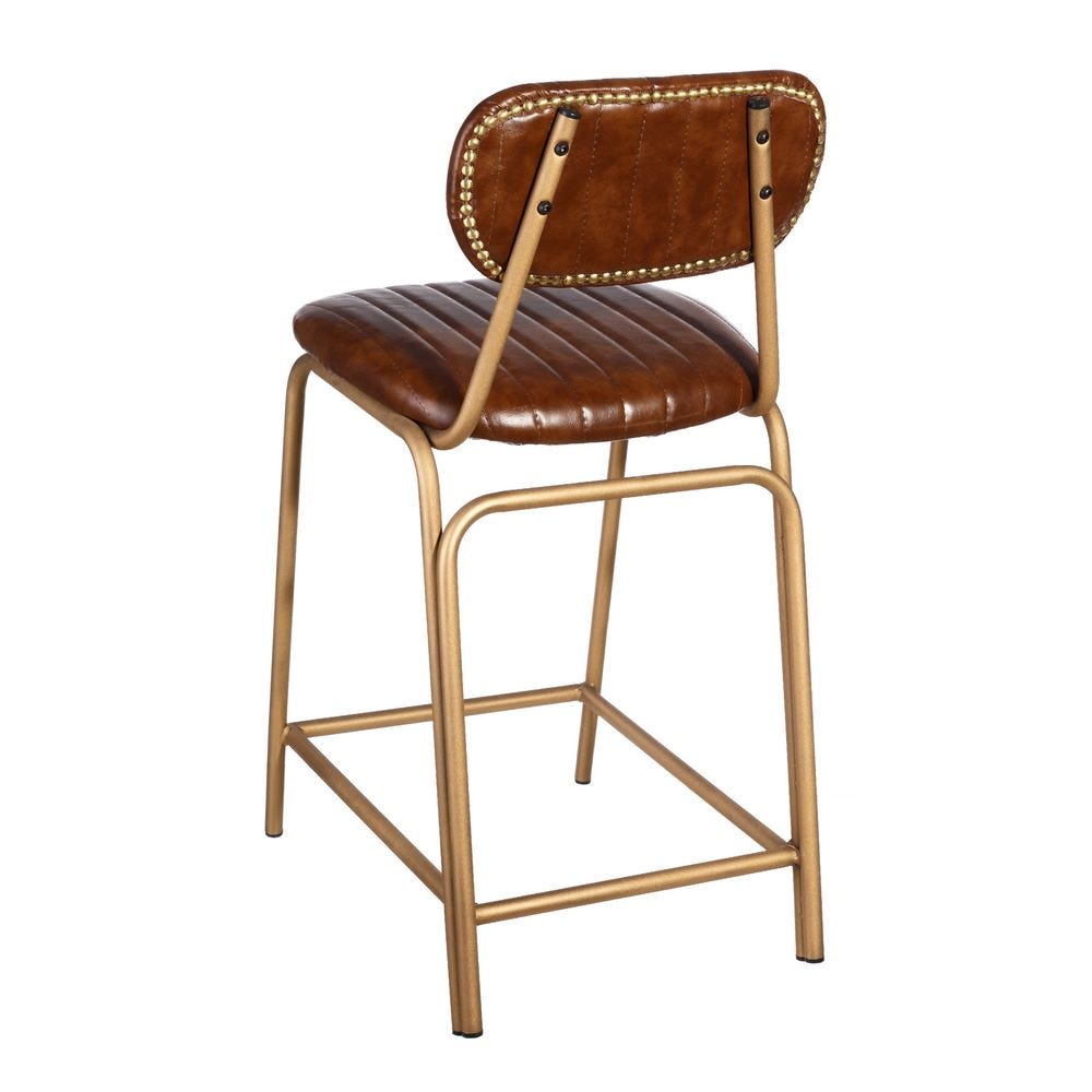 Lolahome Taburete Alto Tapizado De Polipiel De 88 Cm