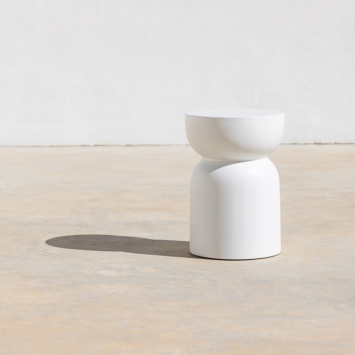 lolahome Taburete bajo de jardín Bacoli de 33x46 cm