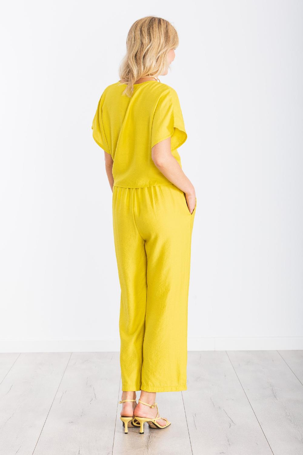 Lolitas&l Camisa Amarilla Cruzada Bordado LolitasyL