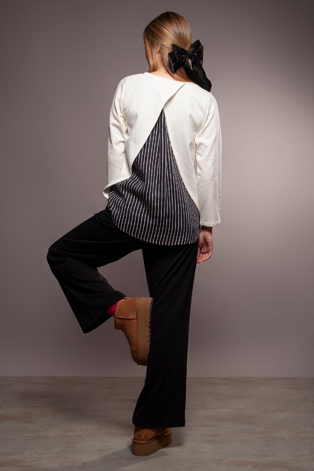 lolitas&l Camiseta blanca motivo kitty con quilla en la espalda Lolitas&L