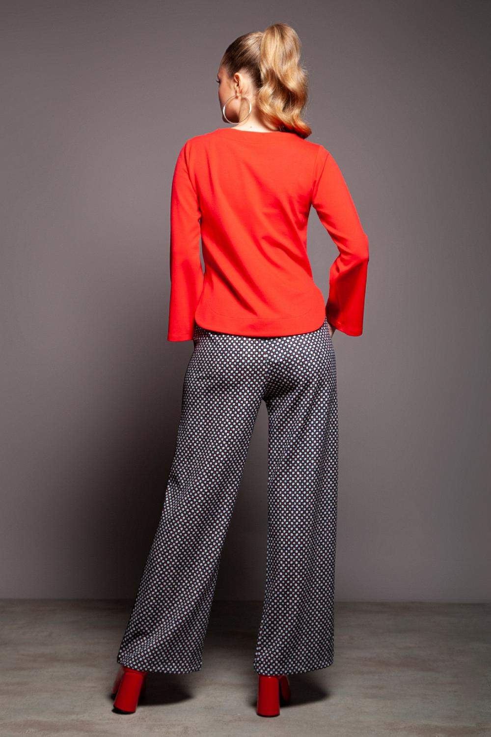 Lolitas&l Camiseta Roja Con Bolsillos En El Pecho Lolitas&L