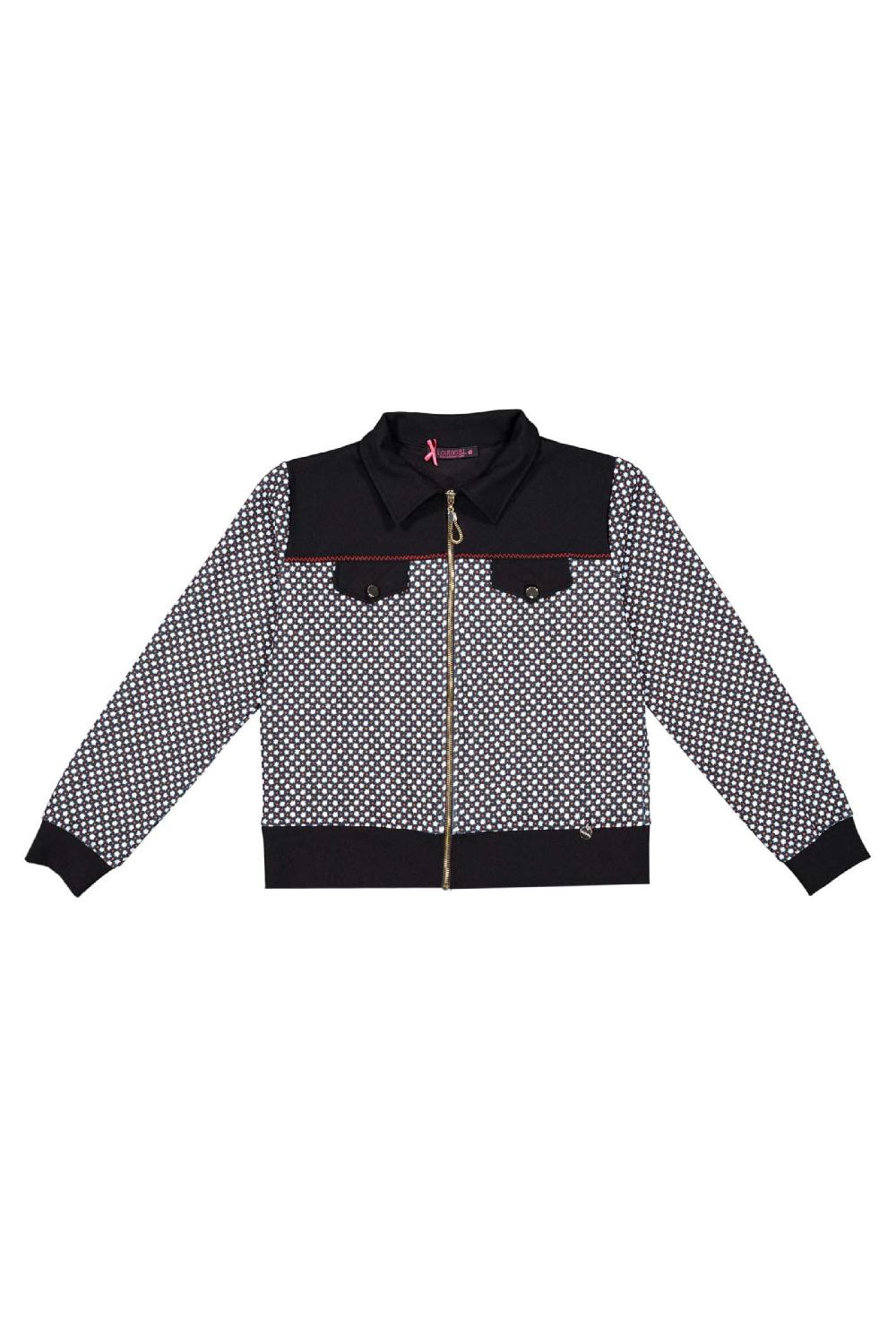 Lolitas&l Chaqueta Cremallera Jaquard TILE Con Canesu Lolitas&L