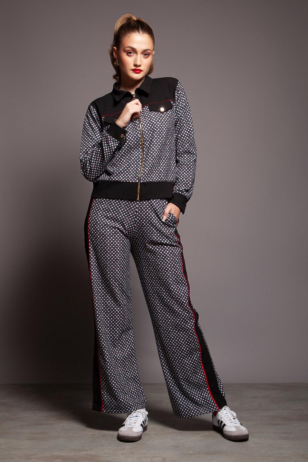 lolitas&l Chaqueta cremallera jaquard TILE con canesu Lolitas&L