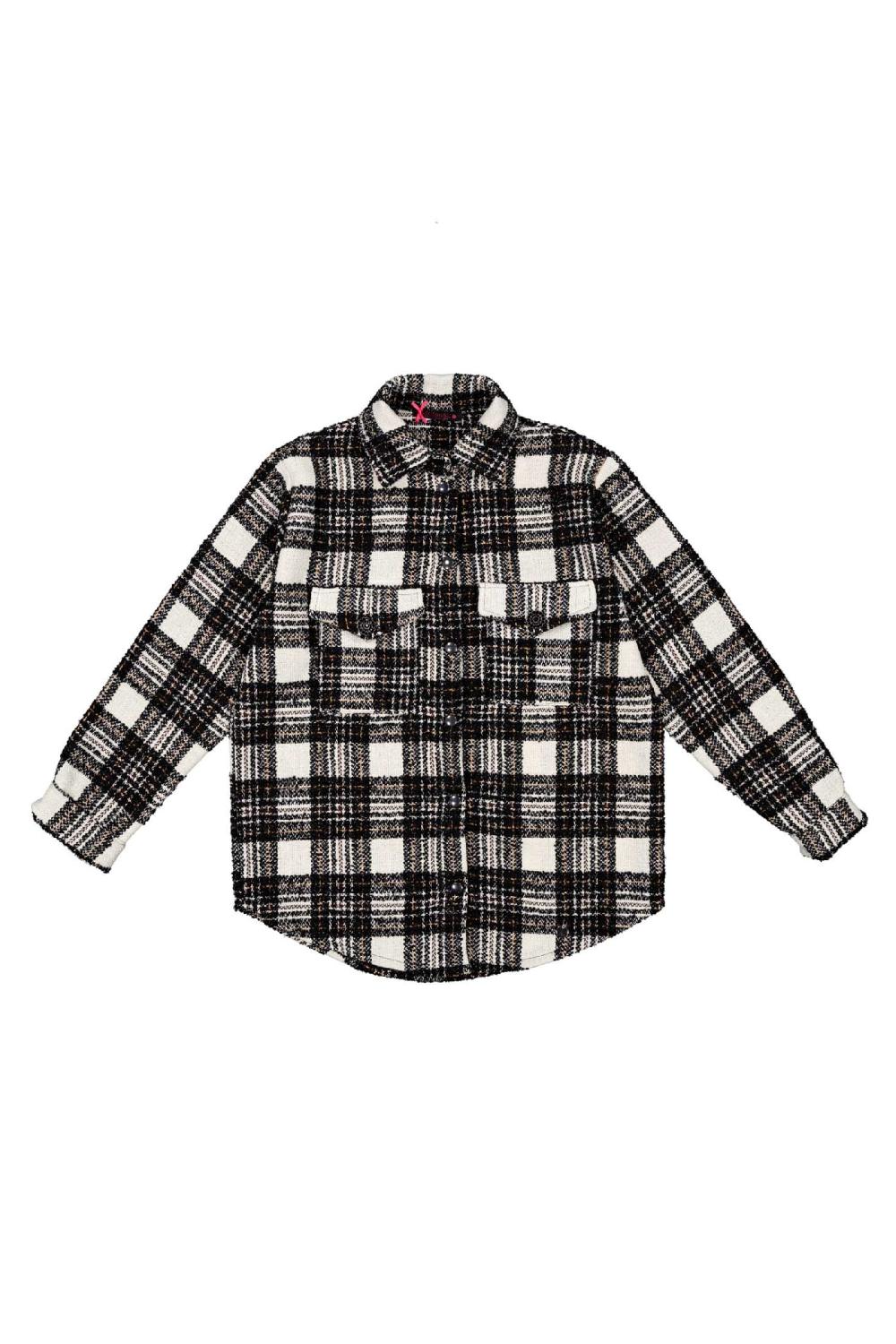 Lolitas&l Chaqueta Cuadros Corte Camisero Lolitas&L