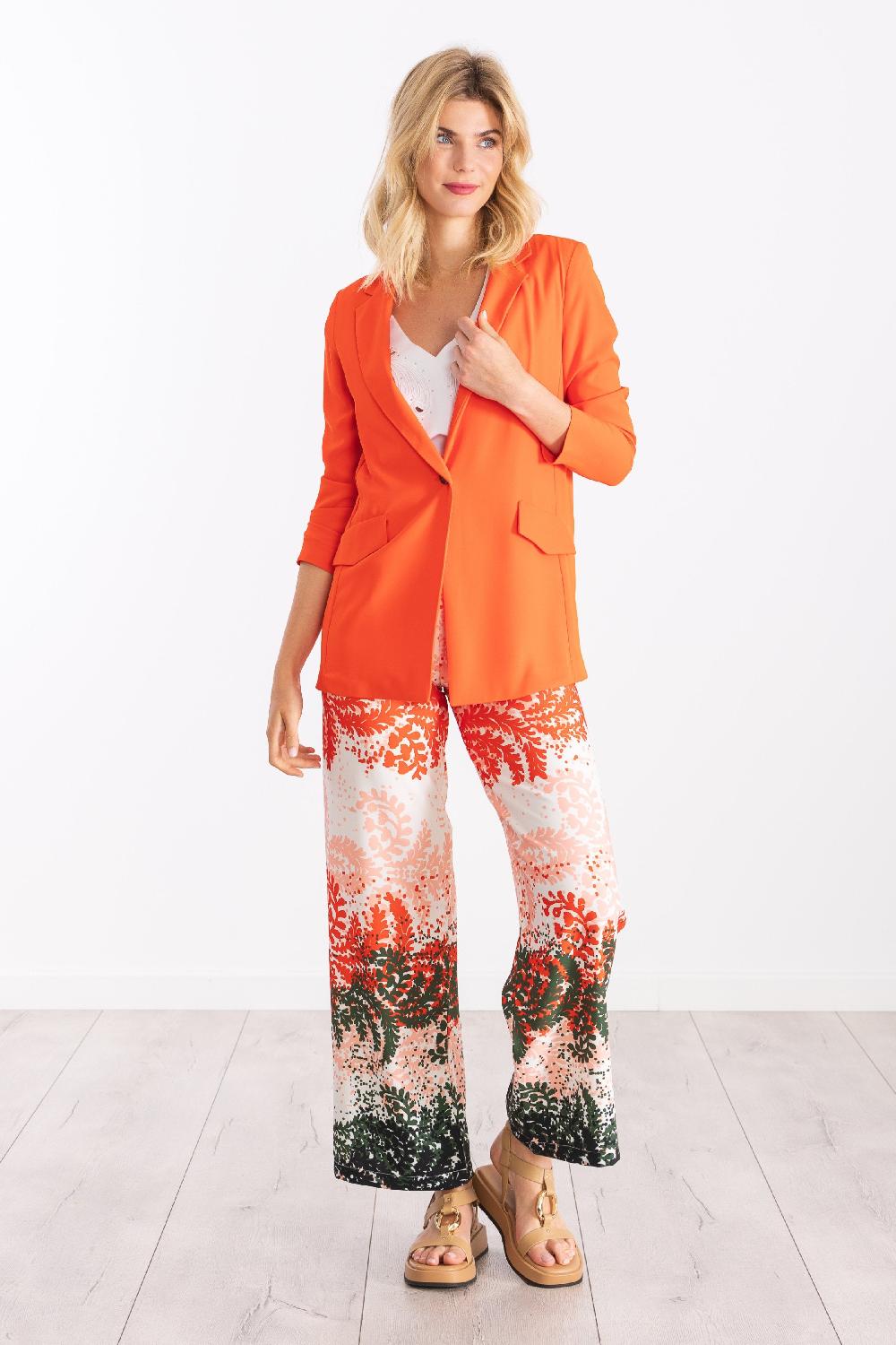 lolitas&l Chaqueta naranja con solapas y bolsillos LolitasyL