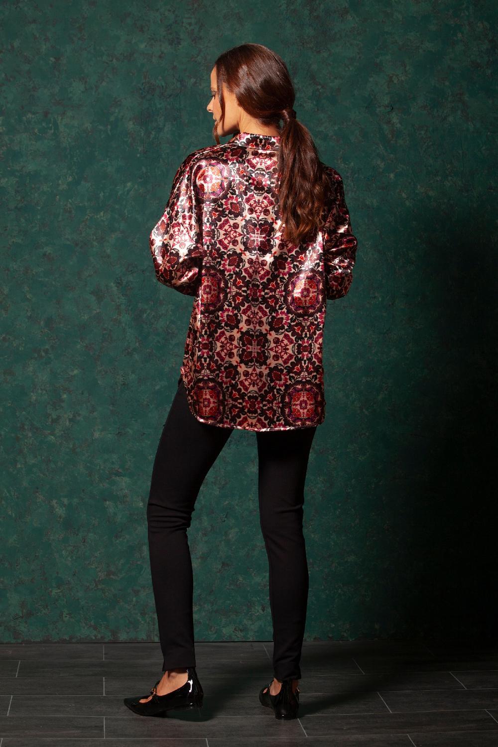 Lolitas&l Camisa Saten Estampado Carpet LolitasyL