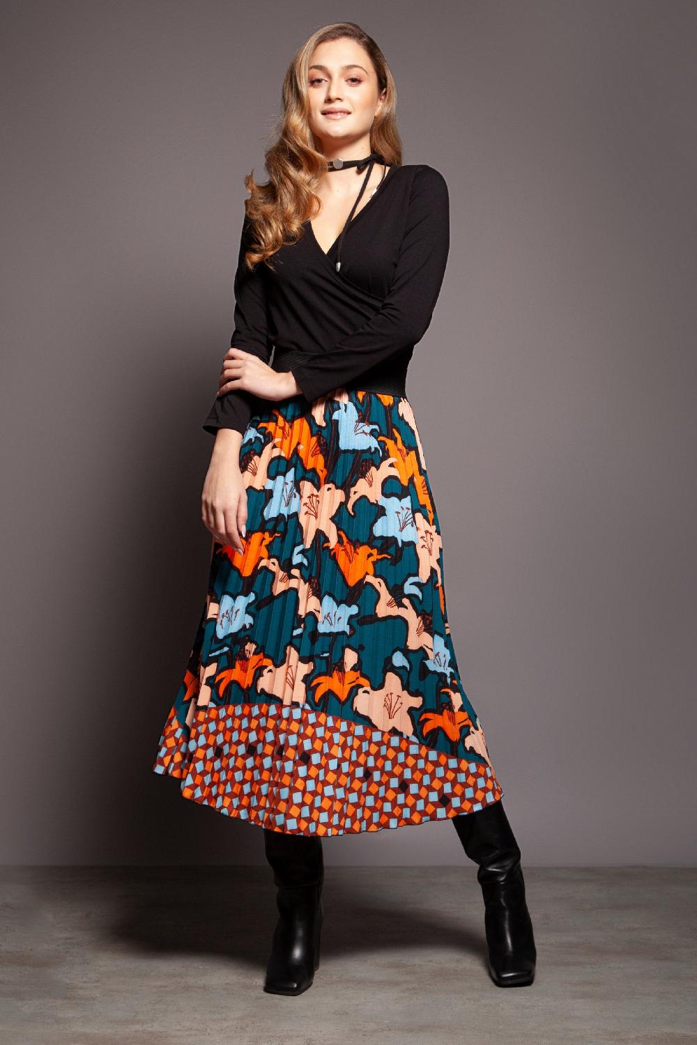 Lolitas&l Falda Estampada LILY Plisada Lolitas&L