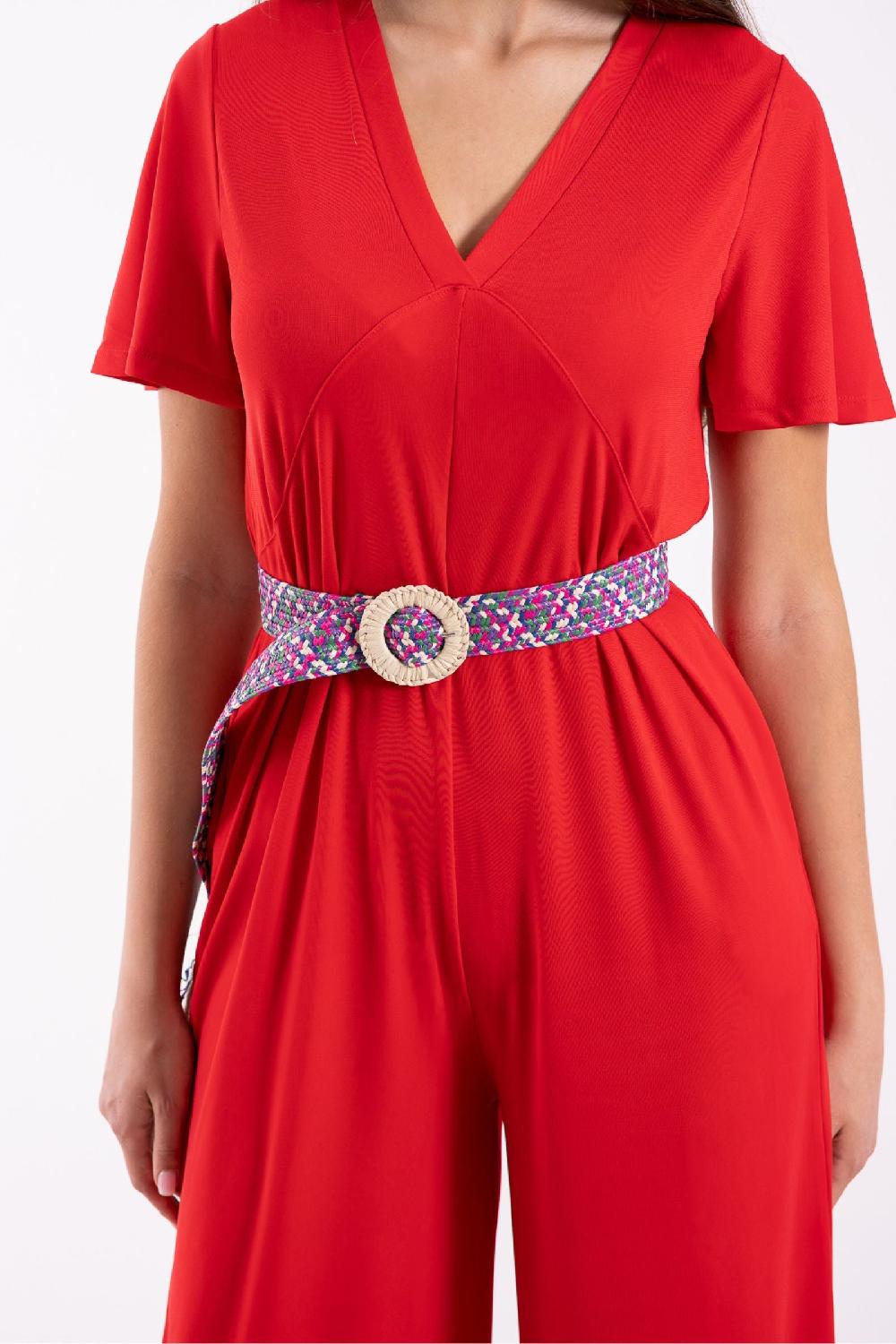 Lolitas&l Mono Rojo Largo Con Lagrima En La Espalda De Lolitas&L