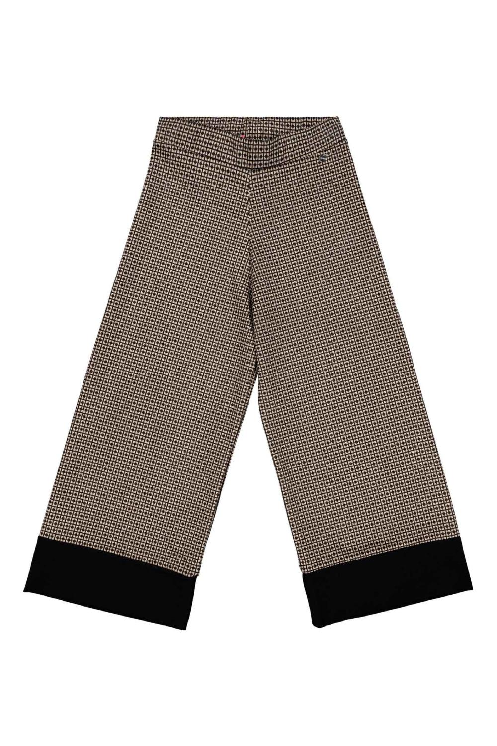 Lolitas&l Pantalón Estampado Asimetrico Banda En El Bajo Lolitas&L