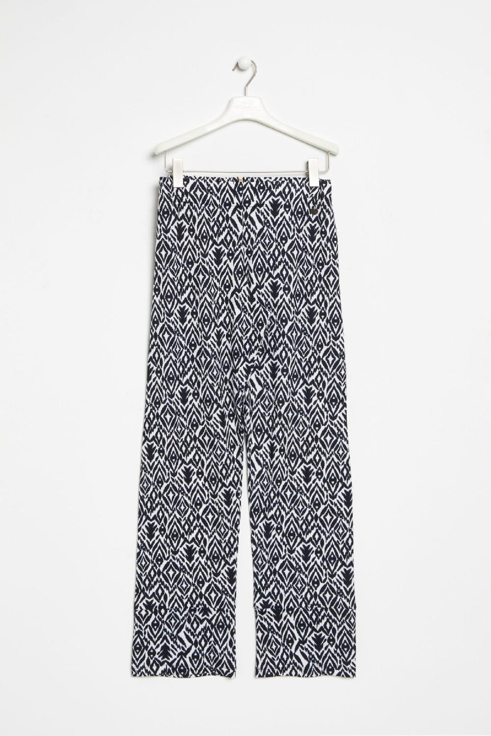 Lolitas&l Pantalon Estampado Tribal Con Cremallera En La Espalda Lolitas&L