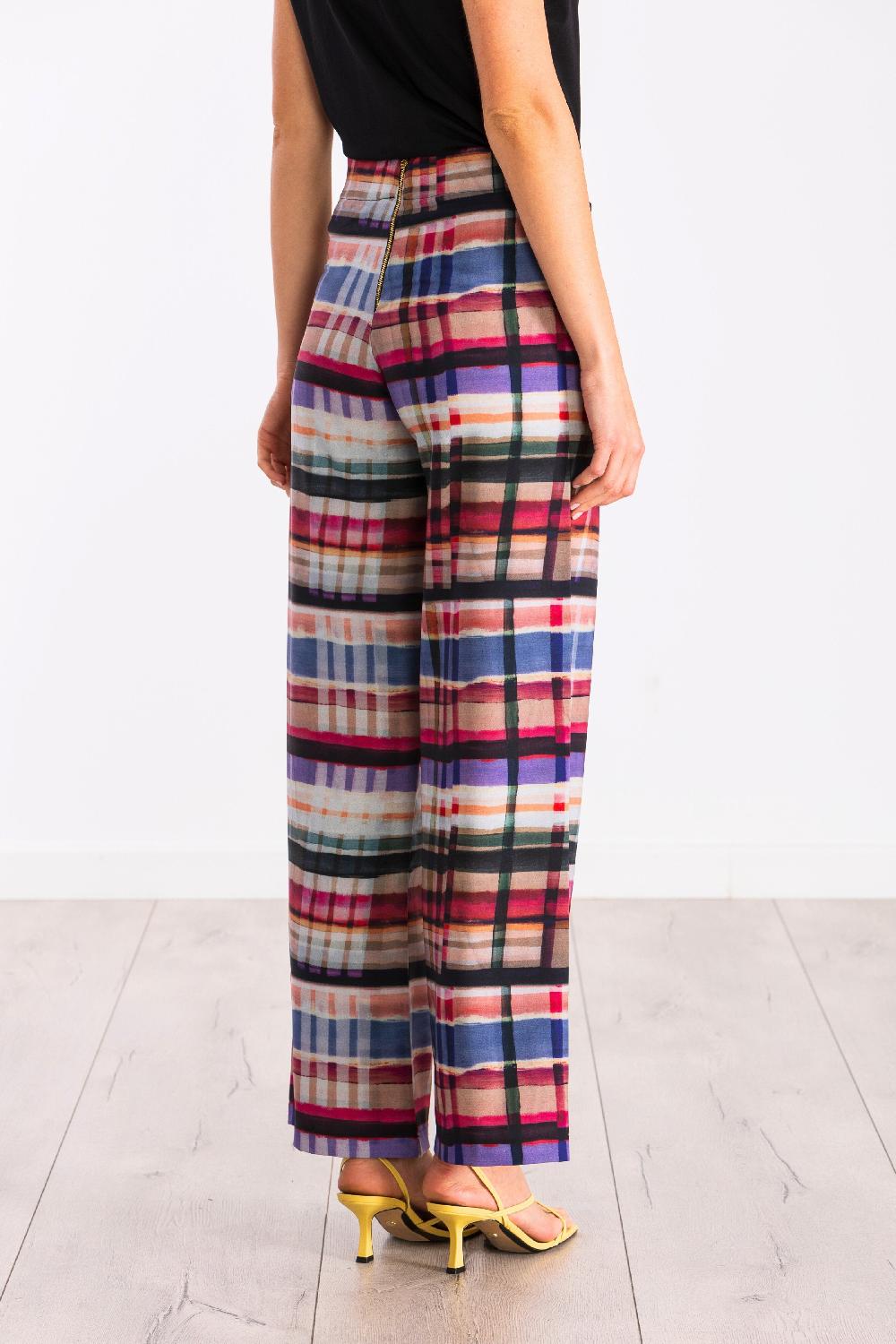 Lolitas&l Pantalon Largo Estampado Check Print LolitasyL