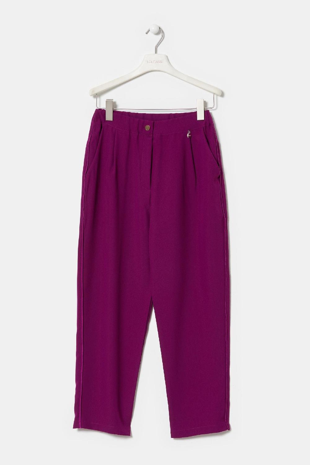 Lolitas&l Pantalon Orchidea Con Pinzas Y Bolsillos LolitasyL