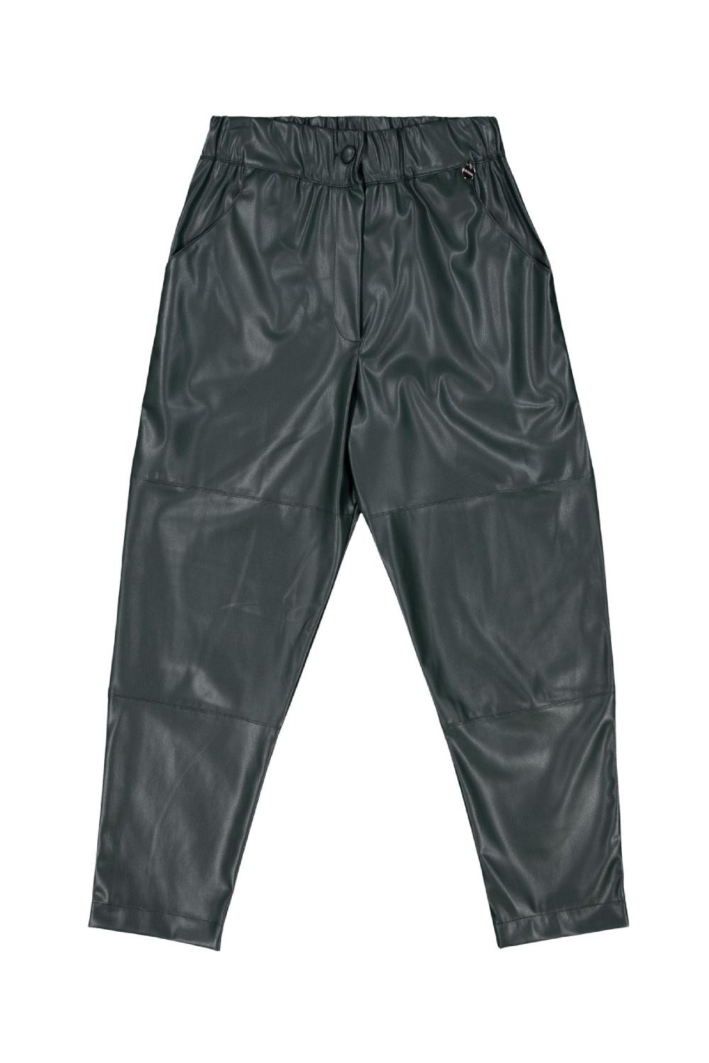 Lolitas&l Pantalon Polipiel Verde Billar Tobillero Lolitas&L