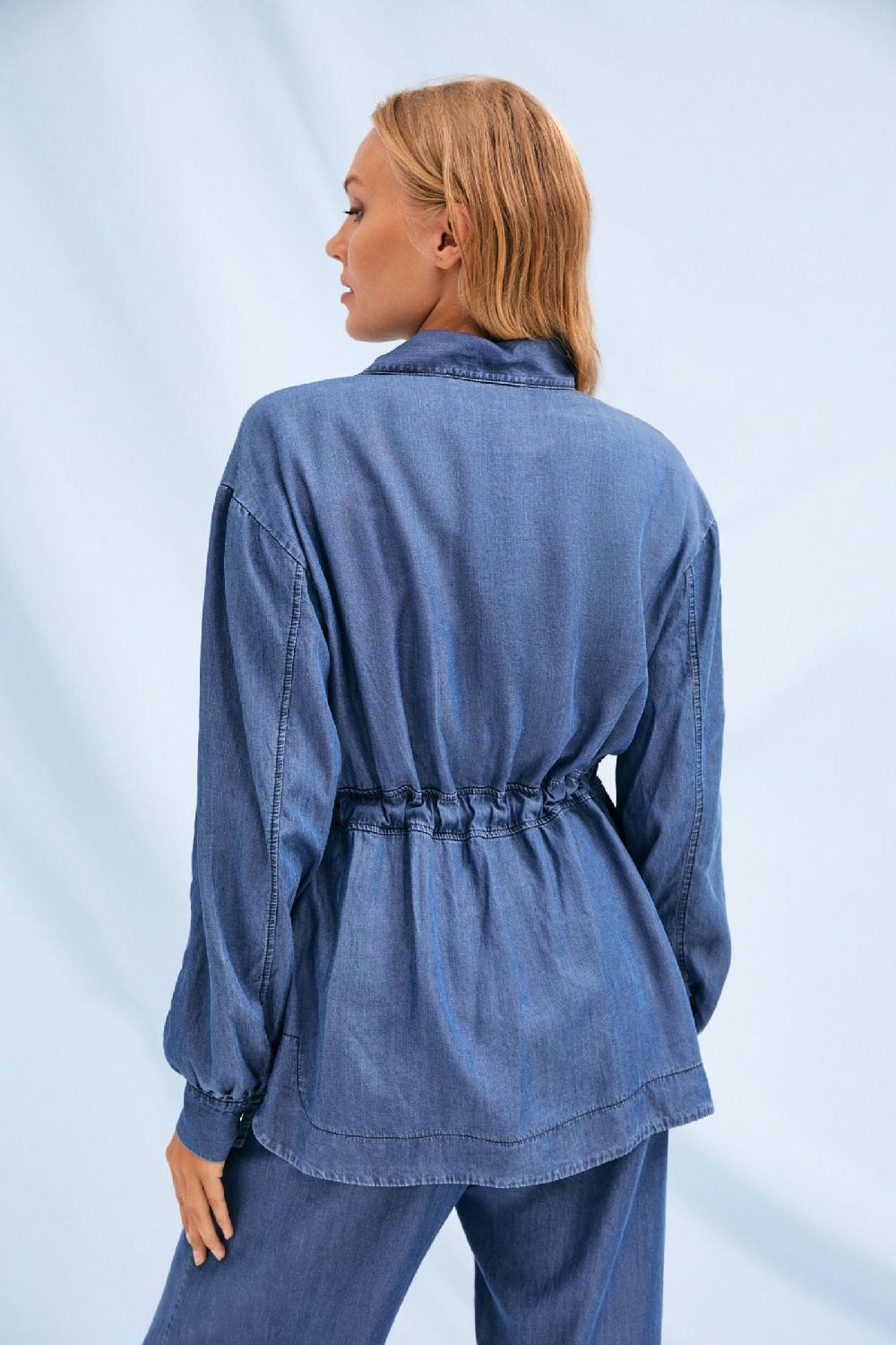 Lolitas&l Sobrecamisa Vaquera Con Cremallera Lolitas&L