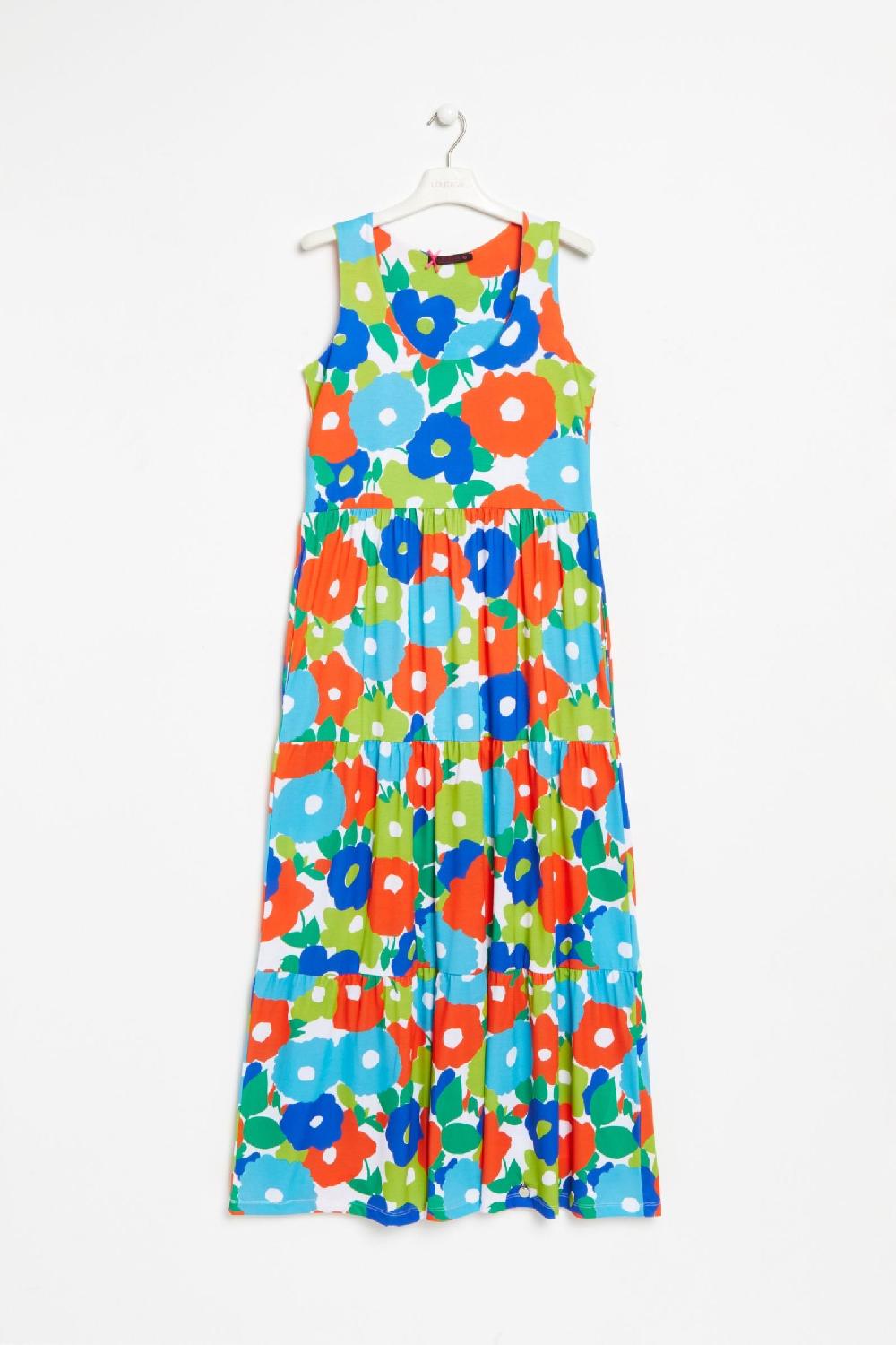 Lolitas&l Vestido De Tirantes Estampado De Flores Largo Lolitas&L