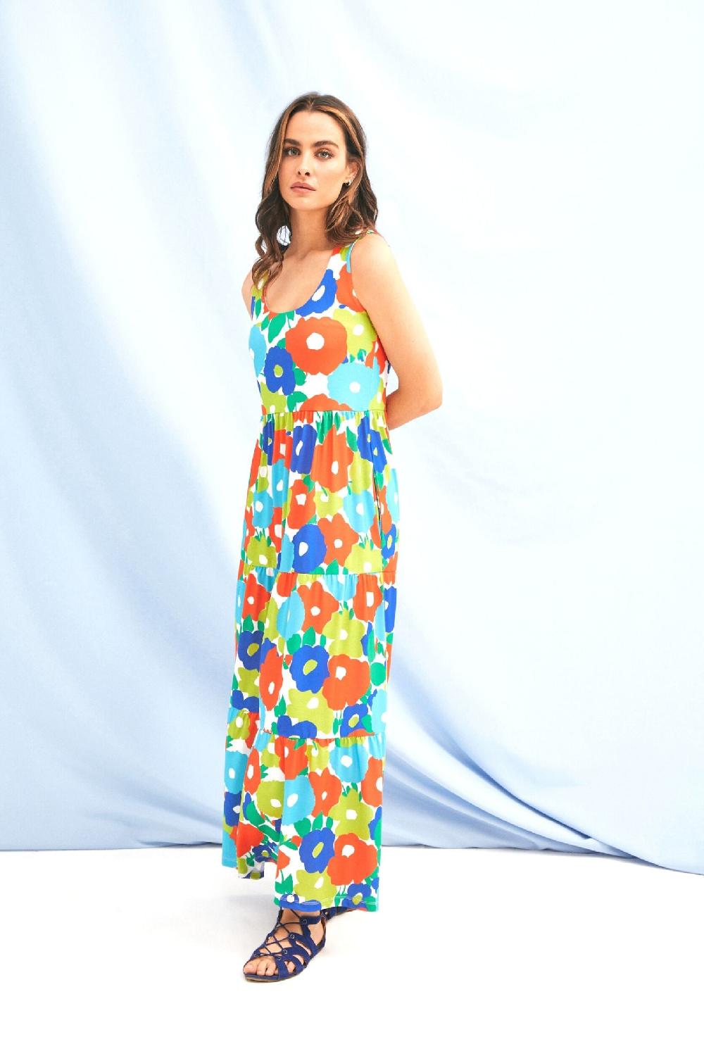 lolitas&l Vestido de tirantes estampado de flores largo Lolitas&L