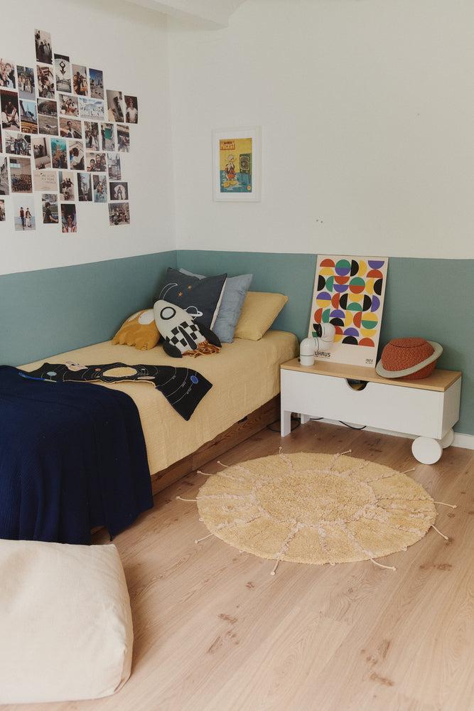 Lorena Canals ALFOMBRA DE ALGODÓN LAVABLE SOLAR MULTISHAPE