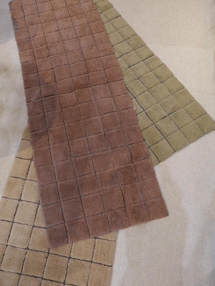 Lorena Canals ALFOMBRA DE LANA DE PASILLO MOSAIC AMBER