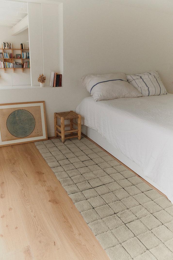 Lorena Canals ALFOMBRA DE LANA DE PASILLO MOSAIC SANDSTONE