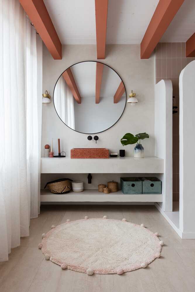 Lorena Canals ALFOMBRA LAVABLE BUBBLY NATURAL - VINTAGE NUDE