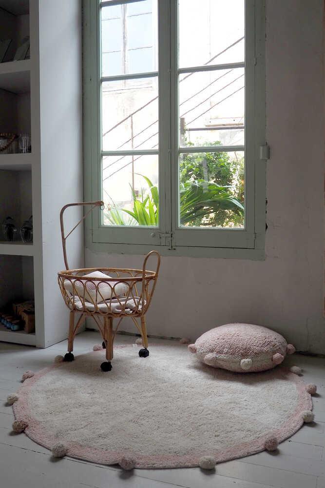 Lorena Canals ALFOMBRA LAVABLE BUBBLY NATURAL - VINTAGE NUDE