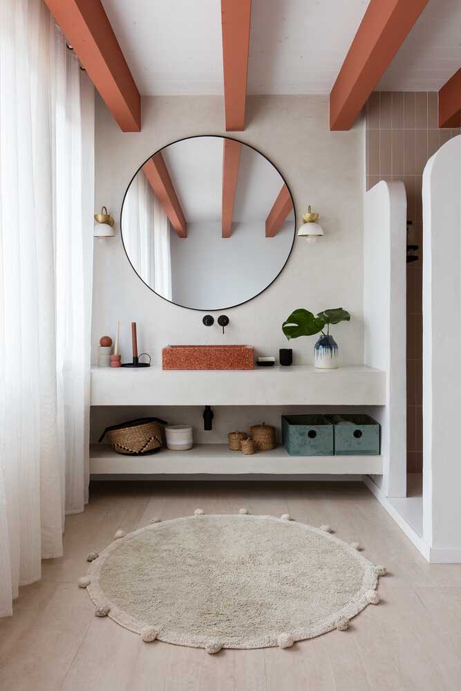 Lorena Canals ALFOMBRA LAVABLE BUBBLY OLIVE - NATURAL