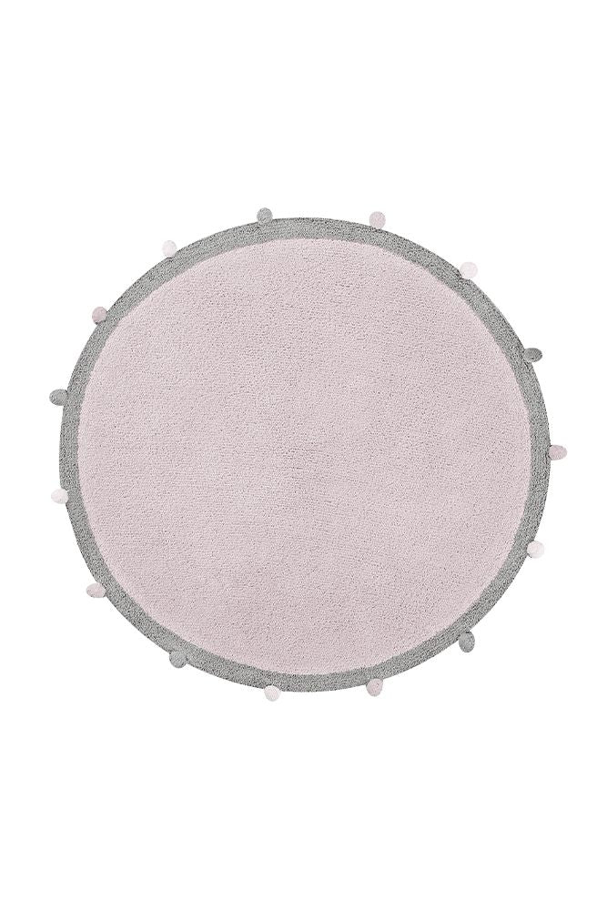 lorena canals ALFOMBRA LAVABLE BUBBLY SOFT PINK - GREY