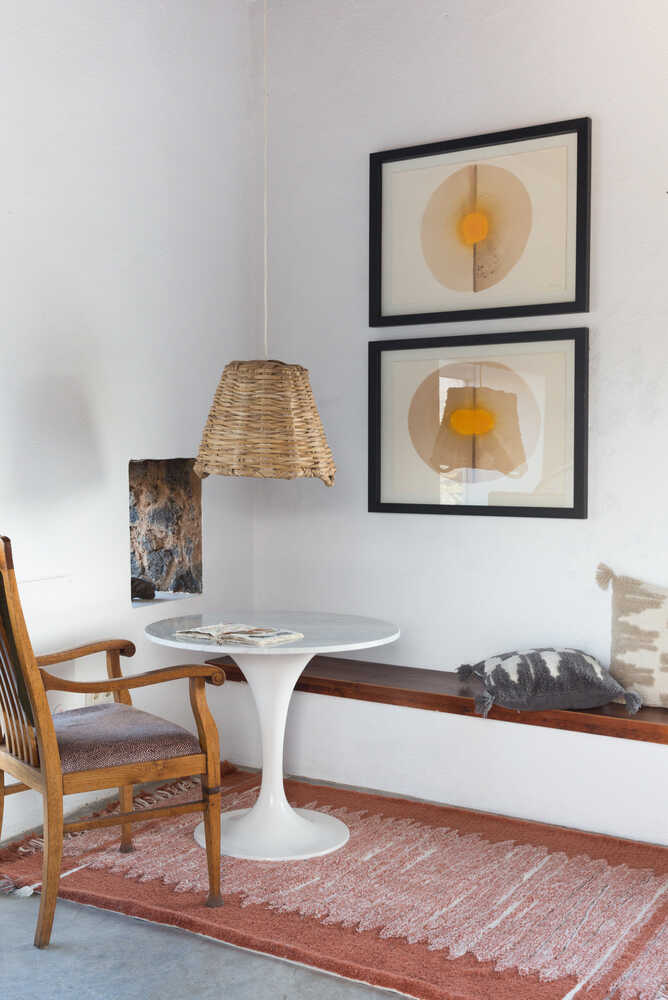 Lorena Canals ALFOMBRA LAVABLE DE LANA SUMAK TERRACOTA