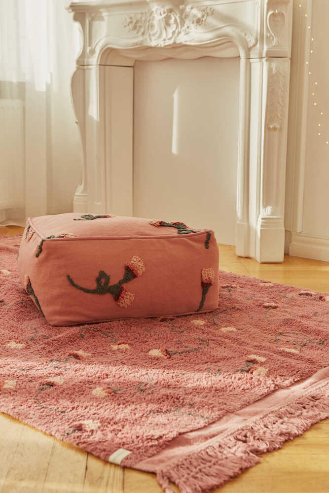 Lorena Canals ALFOMBRA LAVABLE ENGLISH GARDEN ASH ROSE