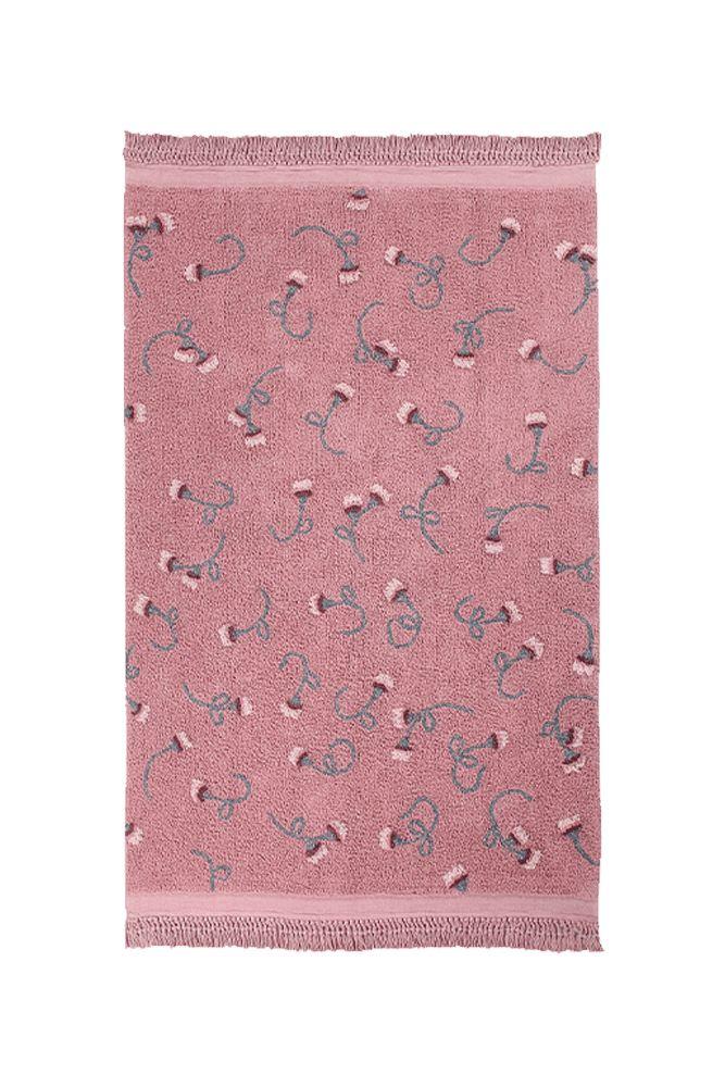 lorena canals ALFOMBRA LAVABLE ENGLISH GARDEN ASH ROSE
