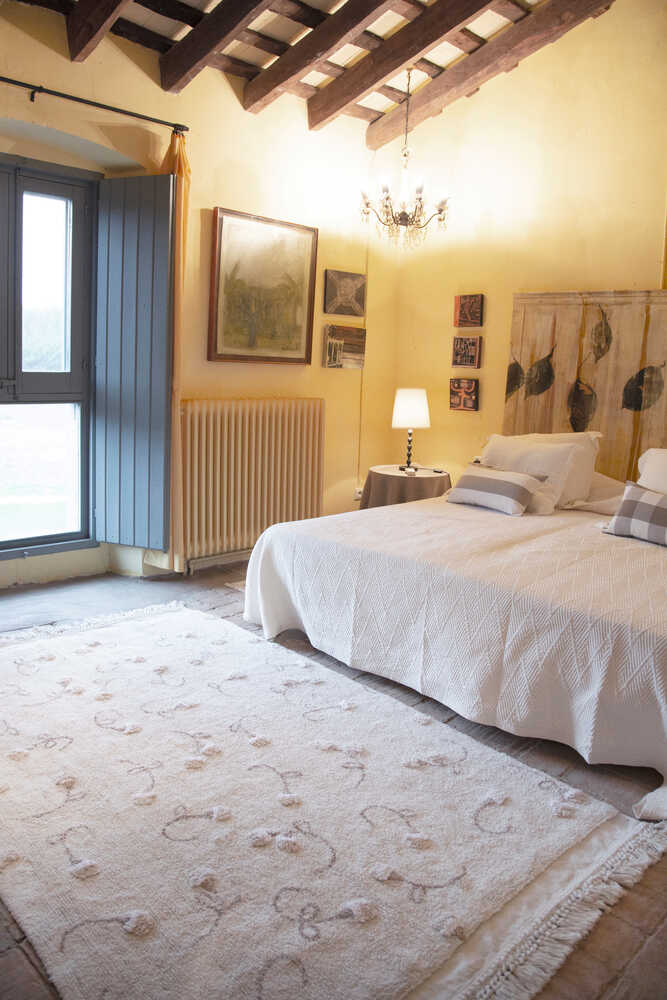 Lorena Canals ALFOMBRA LAVABLE ENGLISH GARDEN IVORY